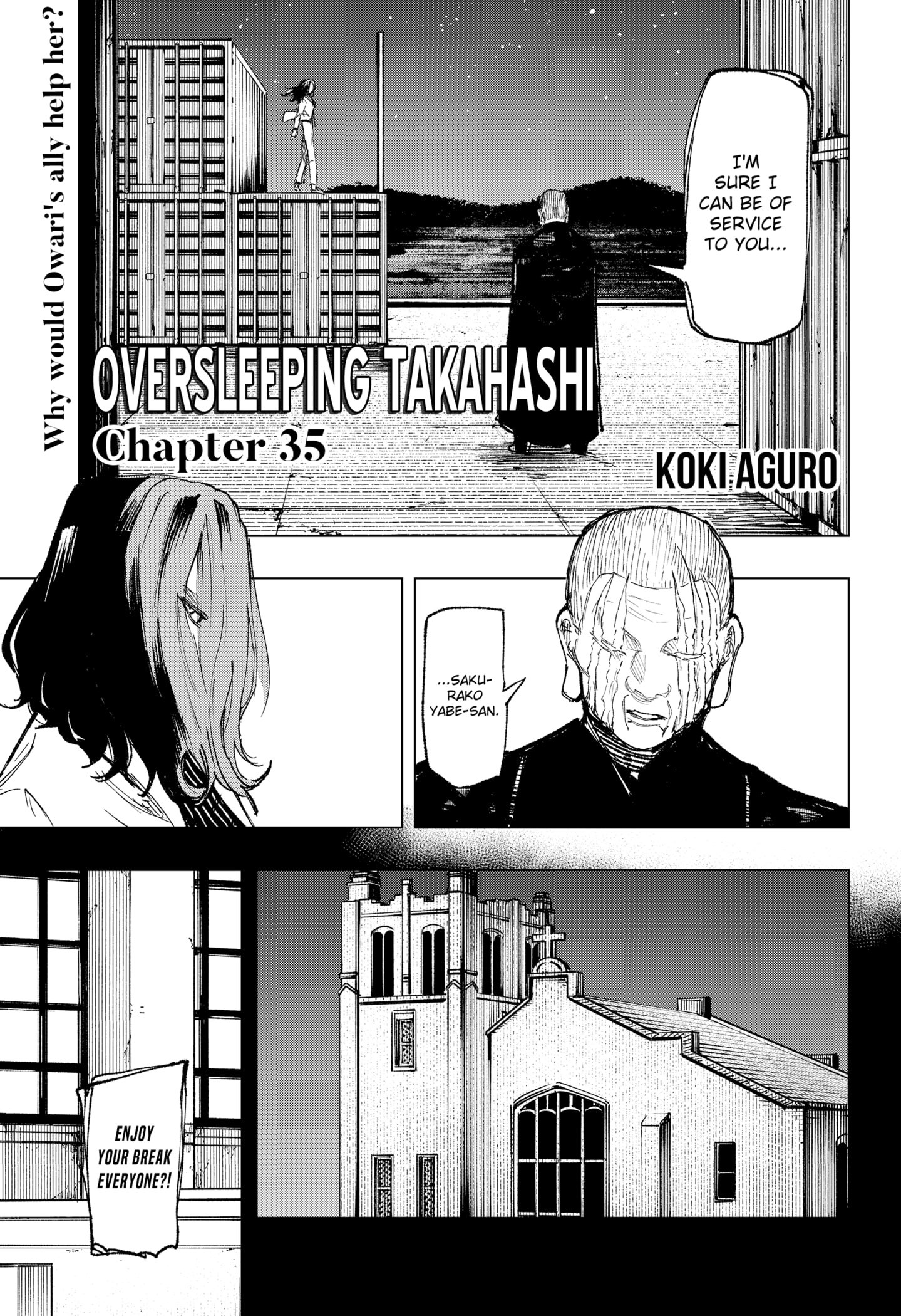Oversleeping Takahashi, Chapter 35 image 01